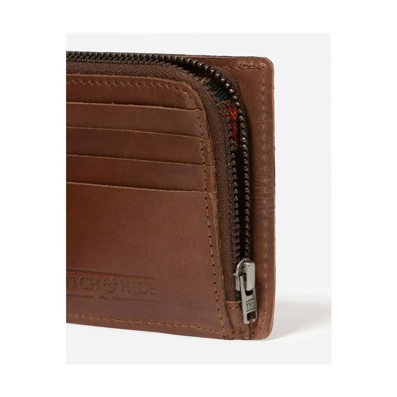 Mens Leather Billy Wallet - Brown