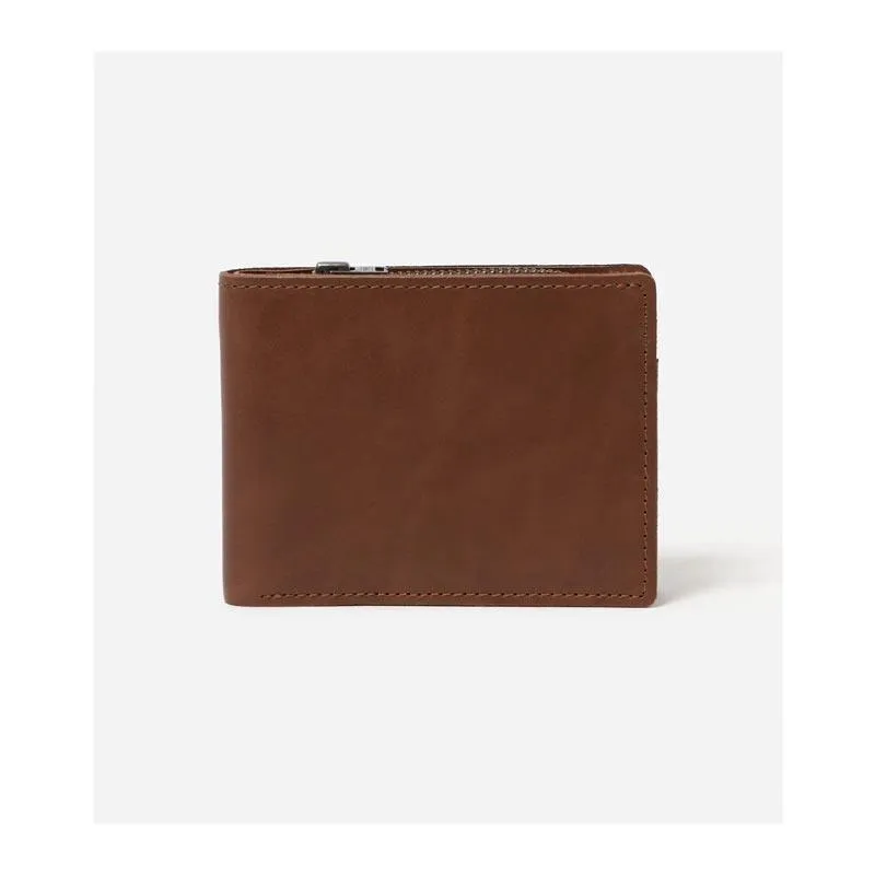 Mens Leather Billy Wallet - Brown