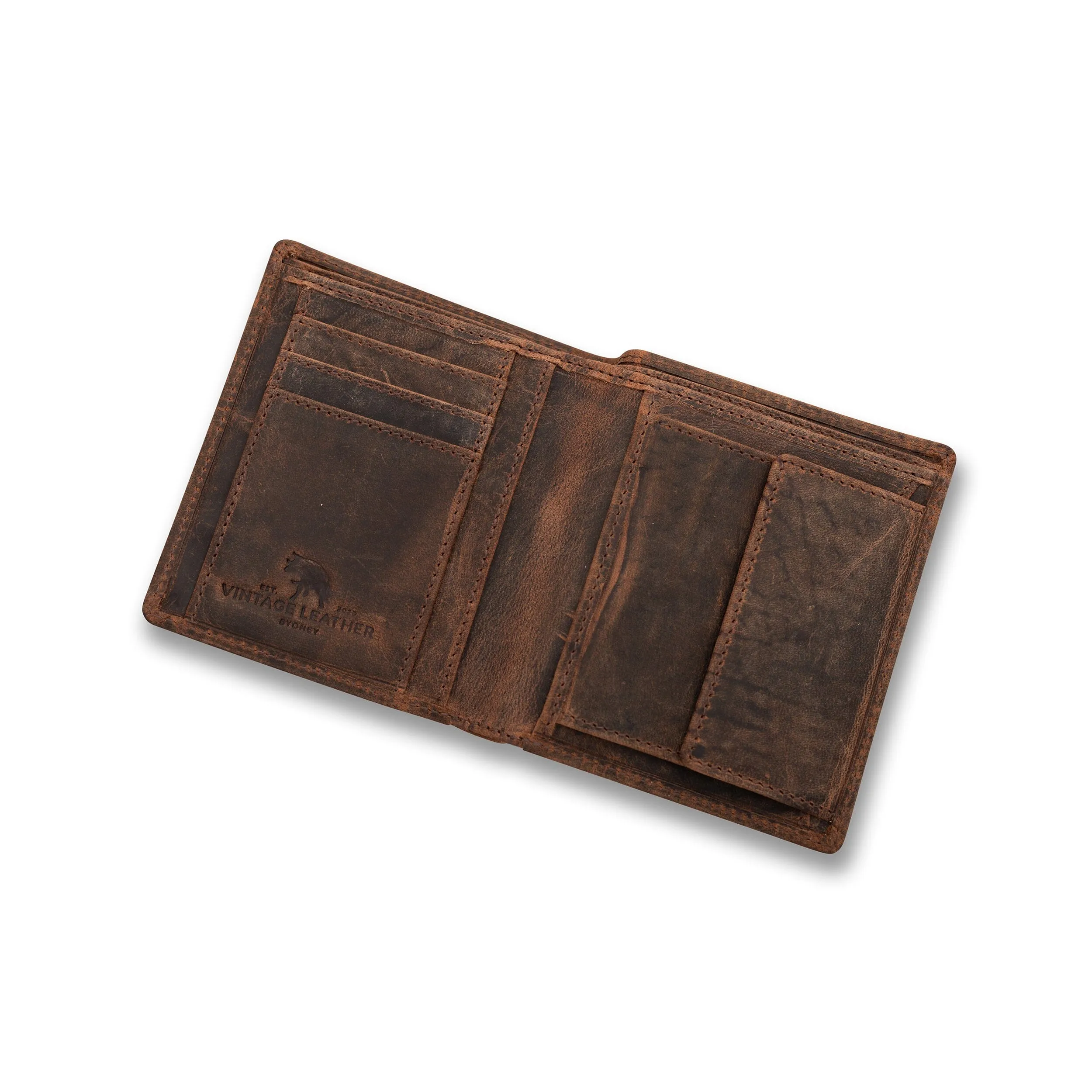 Mens Leather Wallet Mario