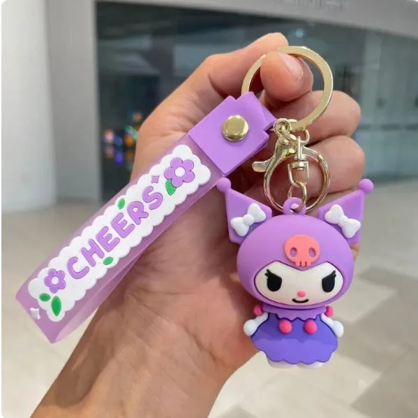 Mini Cute Chracters  Keychains.