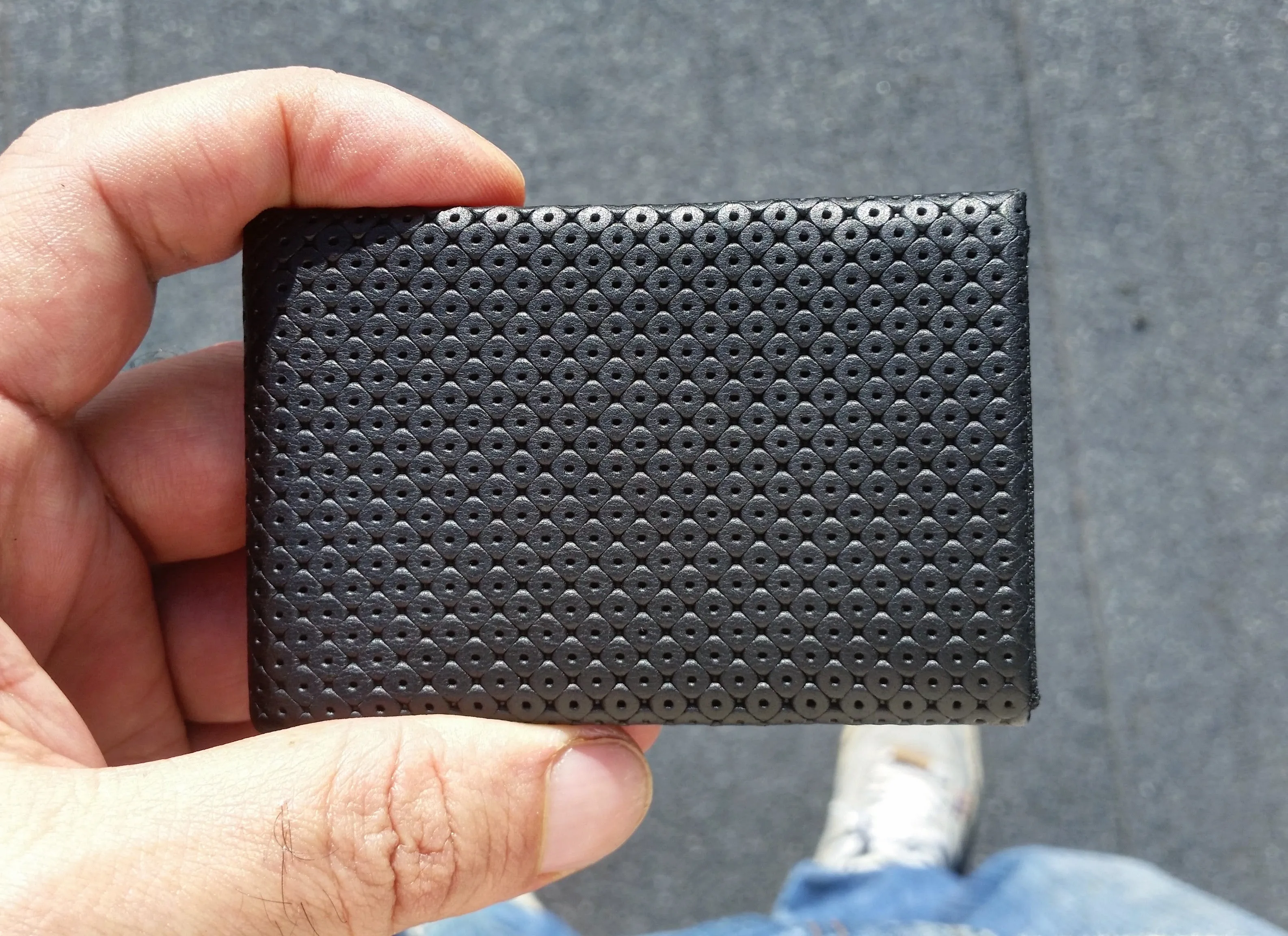 Nero Wallet 01 Design Series - The Ultimate Minimalist Wallet - RFID protection 3 2