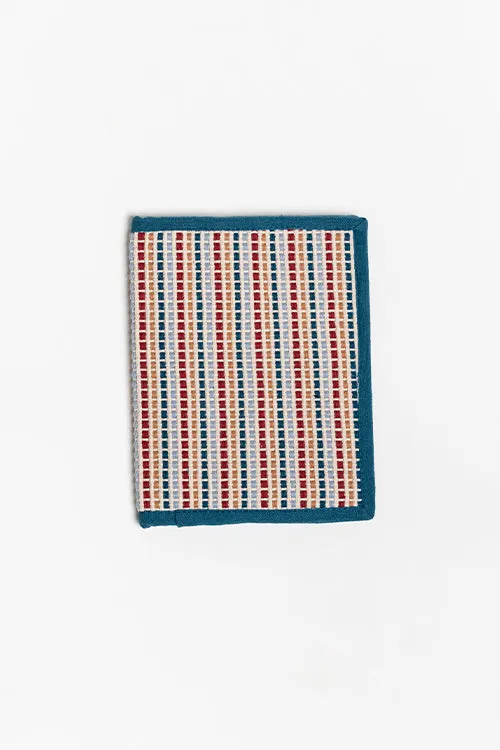 One 'O' Eight Knots Antar Hand-Woven Passport Holder