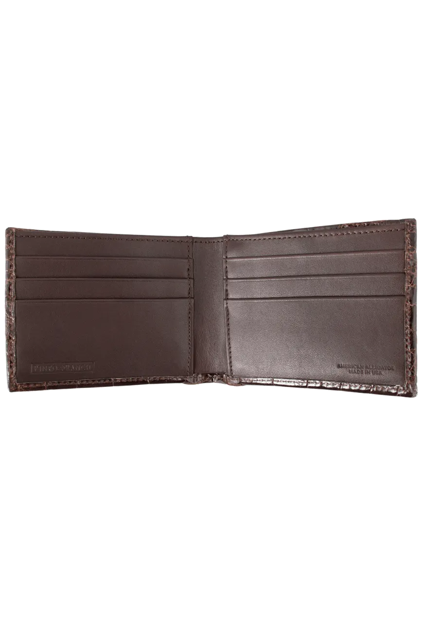 Pinto Ranch Classic Alligator Leather Wallet