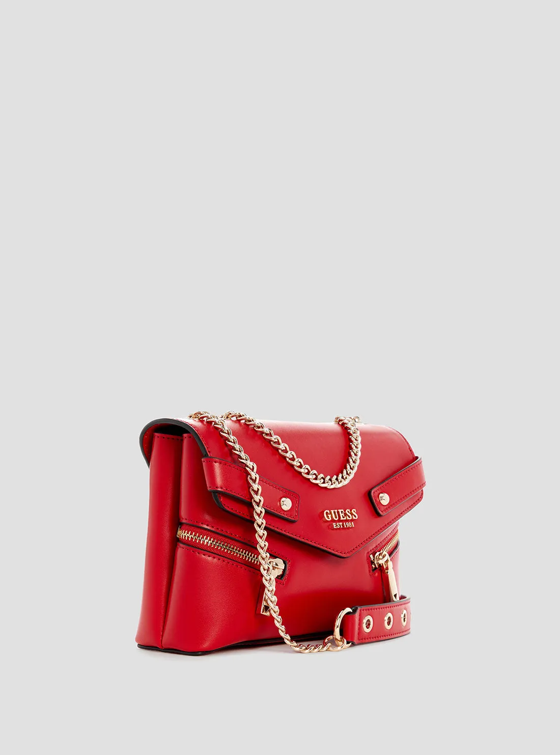 Red Trissa Crossbody Bag