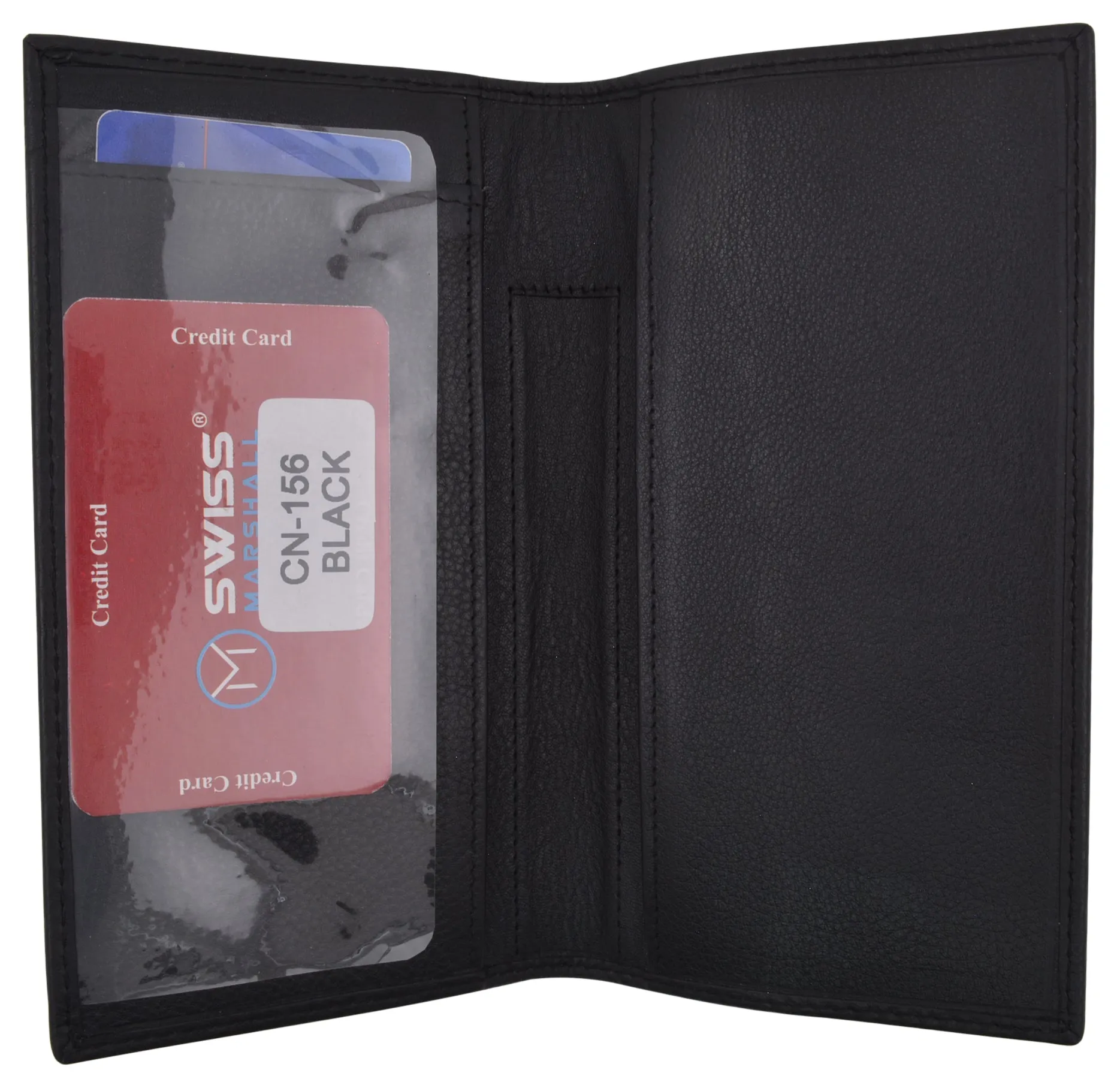 RFID Unisex Checkbook cover-Duplicate Checks Premium Soft Quality Leather