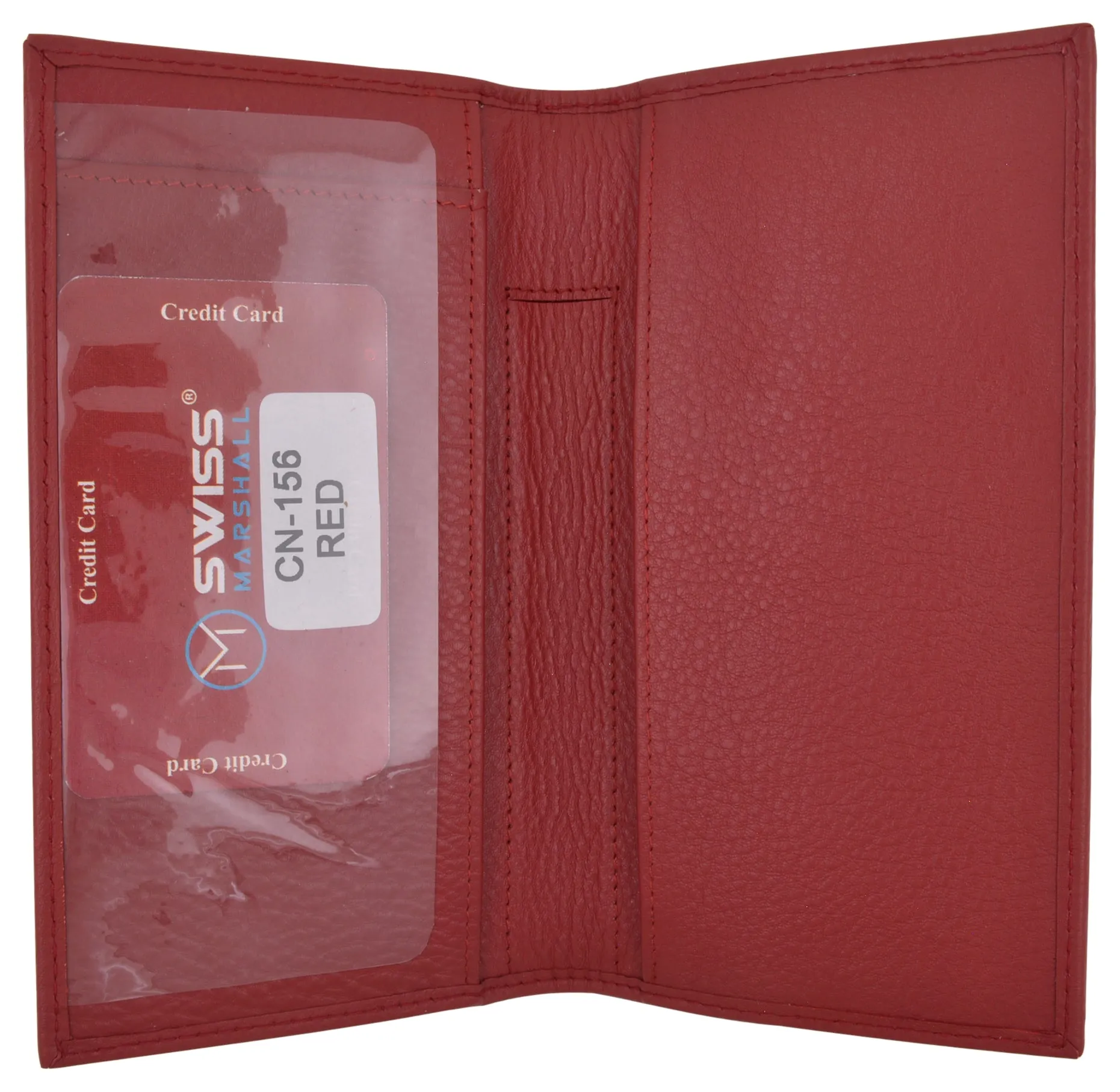 RFID Unisex Checkbook cover-Duplicate Checks Premium Soft Quality Leather