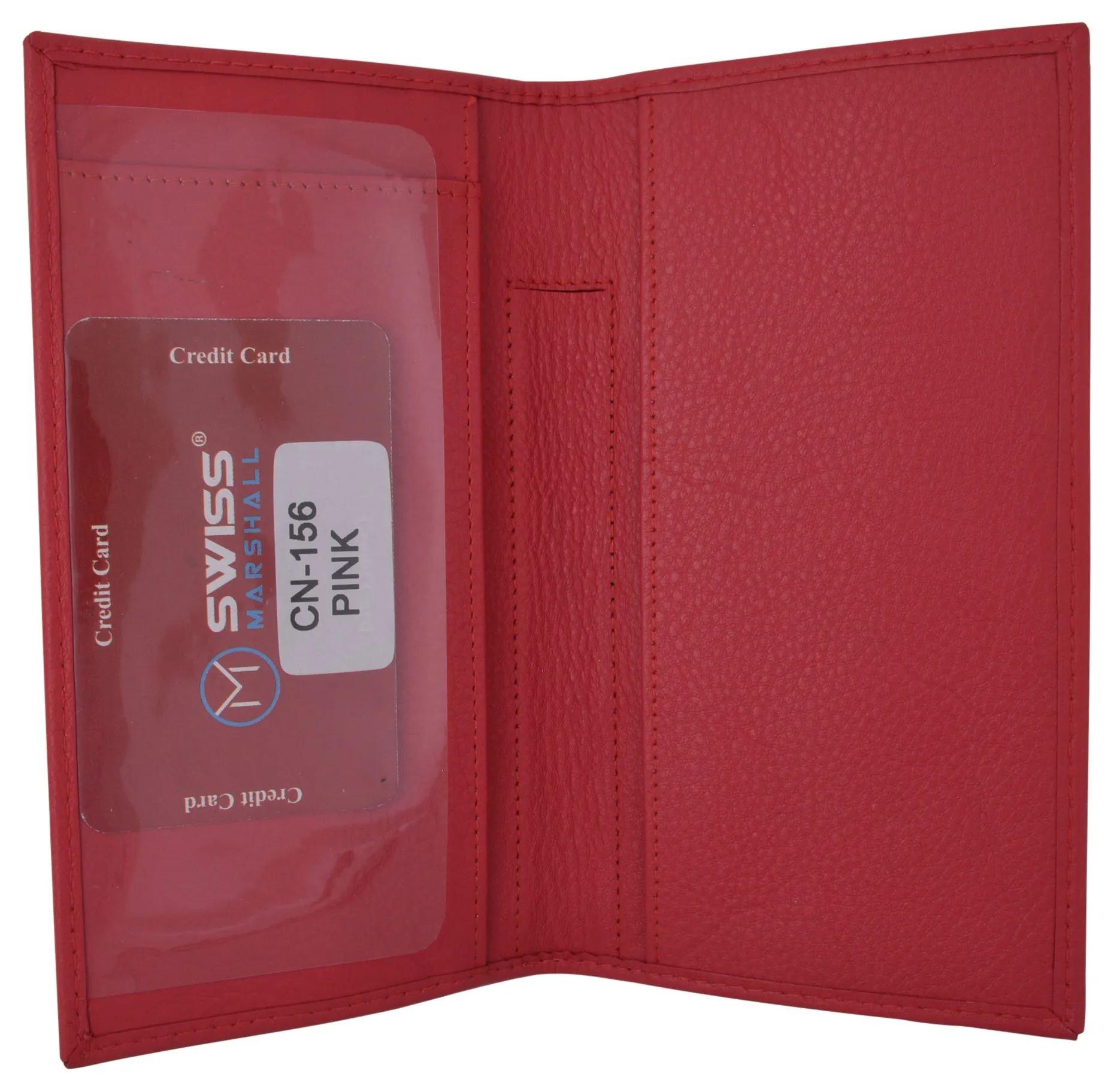 RFID Unisex Checkbook cover-Duplicate Checks Premium Soft Quality Leather