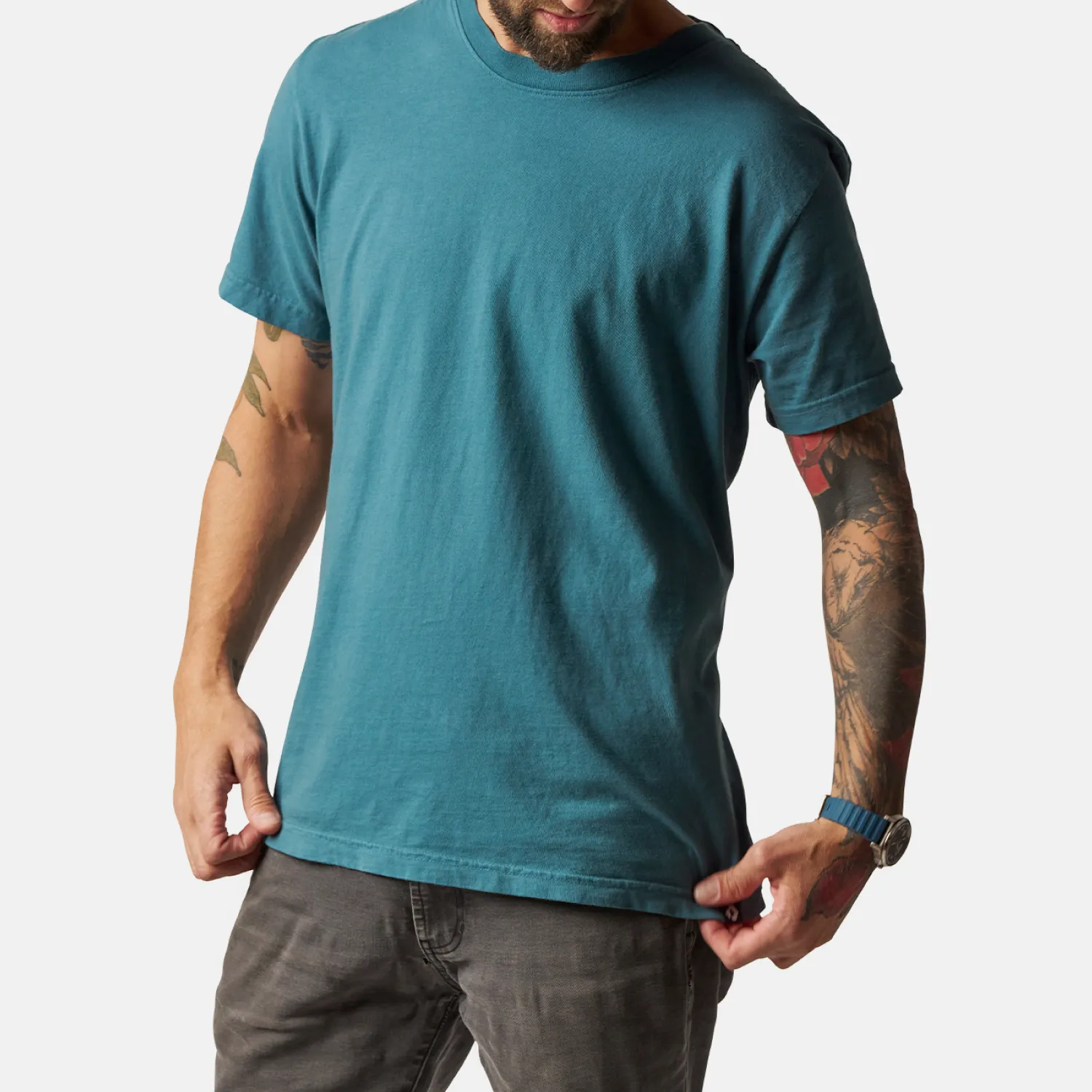 Ridge Everyday Tee - Storm Blue