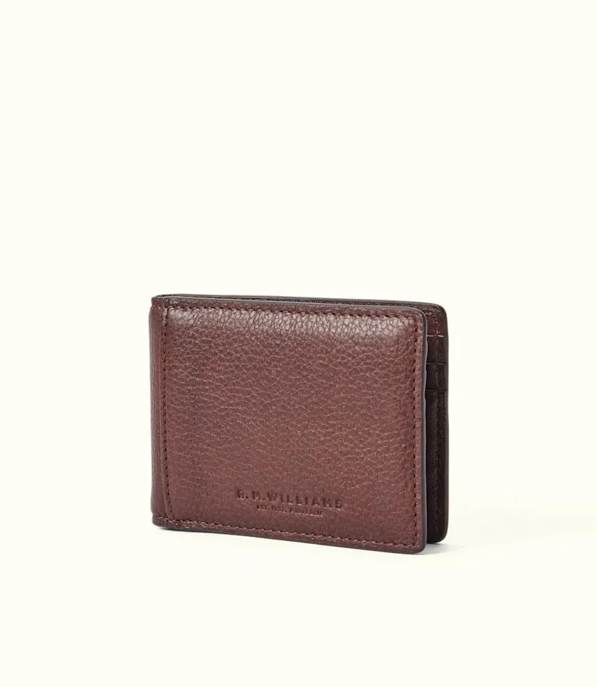 R.M.Williams - Farrier Bi-Fold Wallet with Money Clip - Whiskey