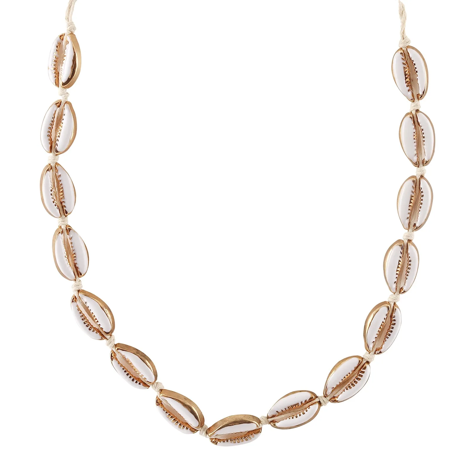 Sirena Sea Shell Gold Necklace