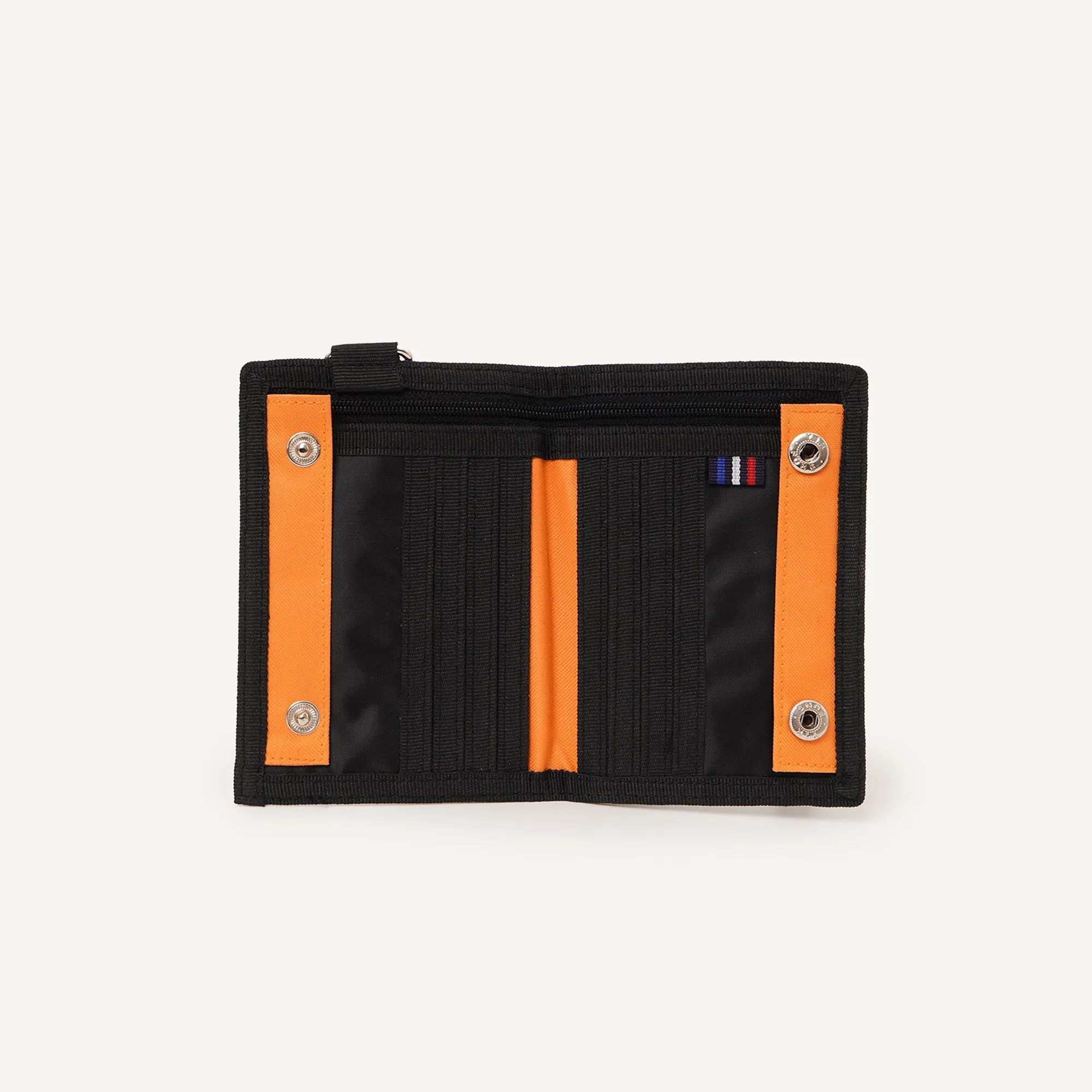 Technical Bi-Fold Wallet With Wrist Strap