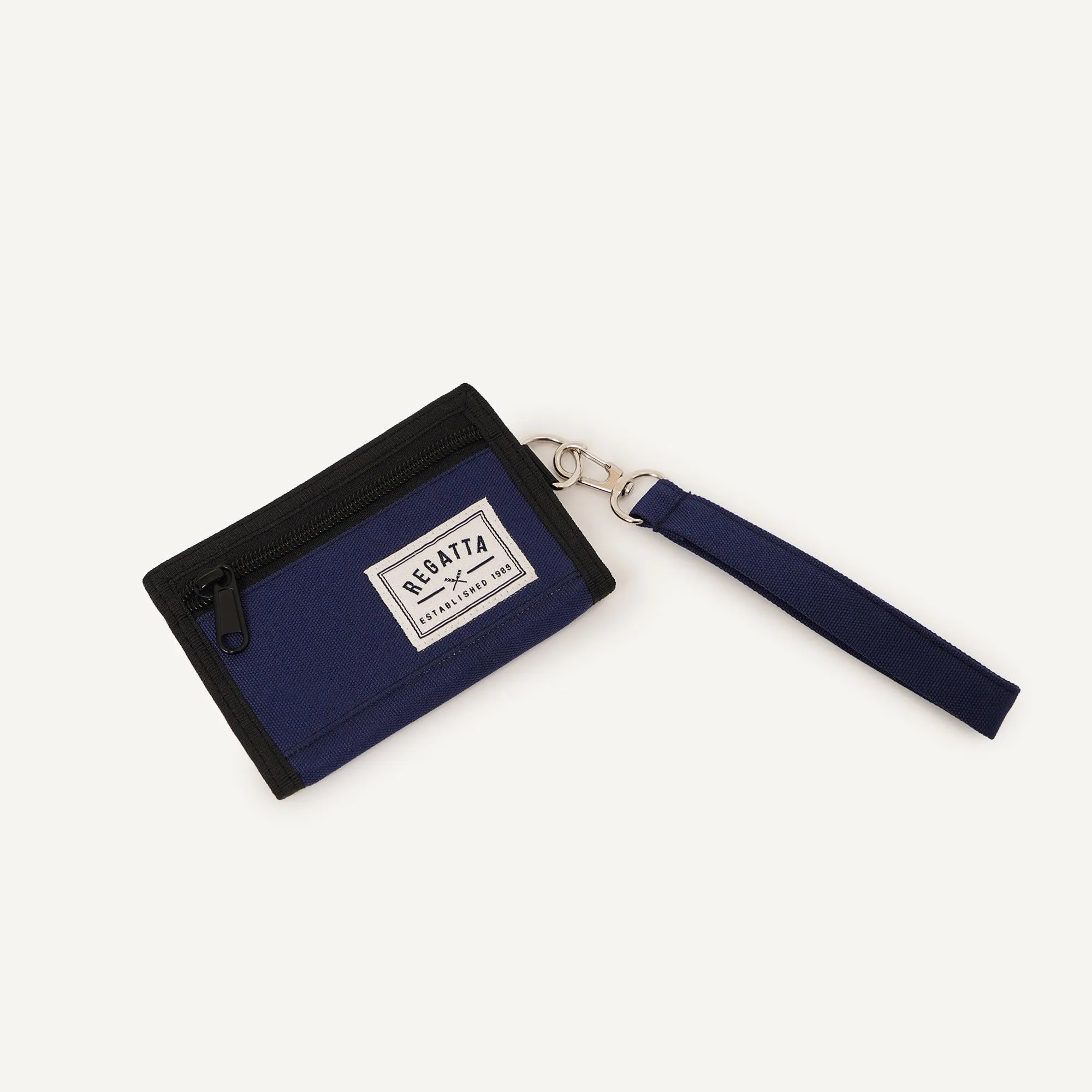 Technical Bi-Fold Wallet With Wrist Strap