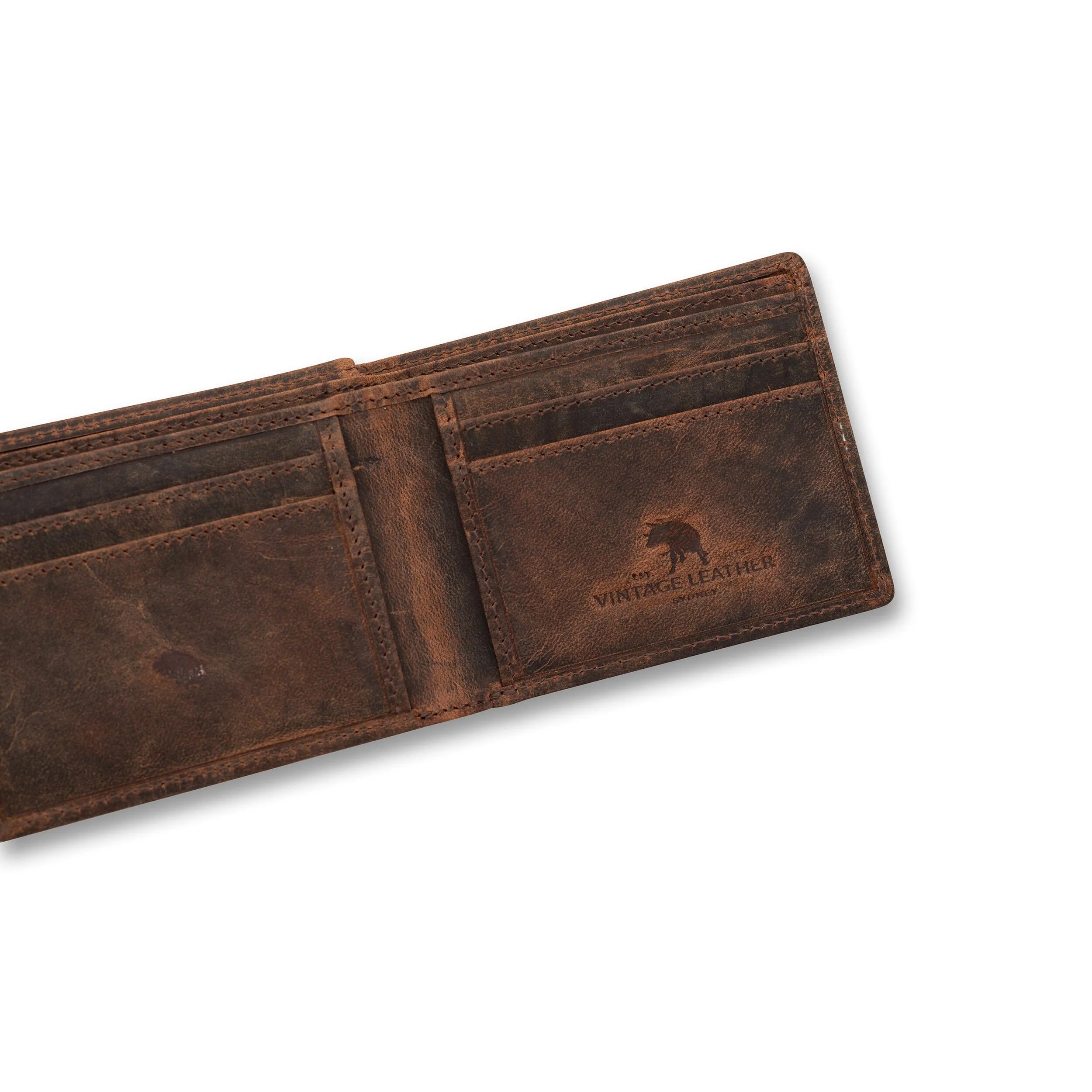  The Hugo Mens Leather Bifold Wallet