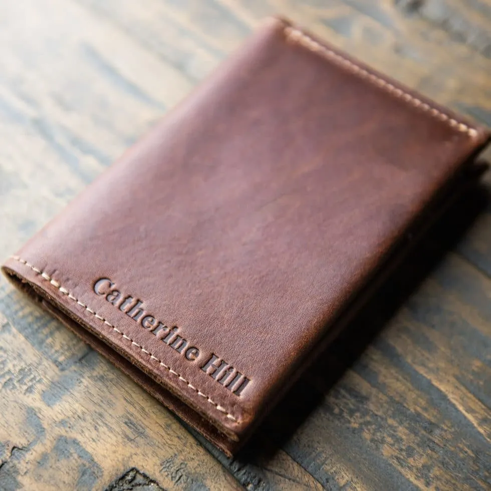 The Pioneer Fine Leather Passport Wallet Passport Cover