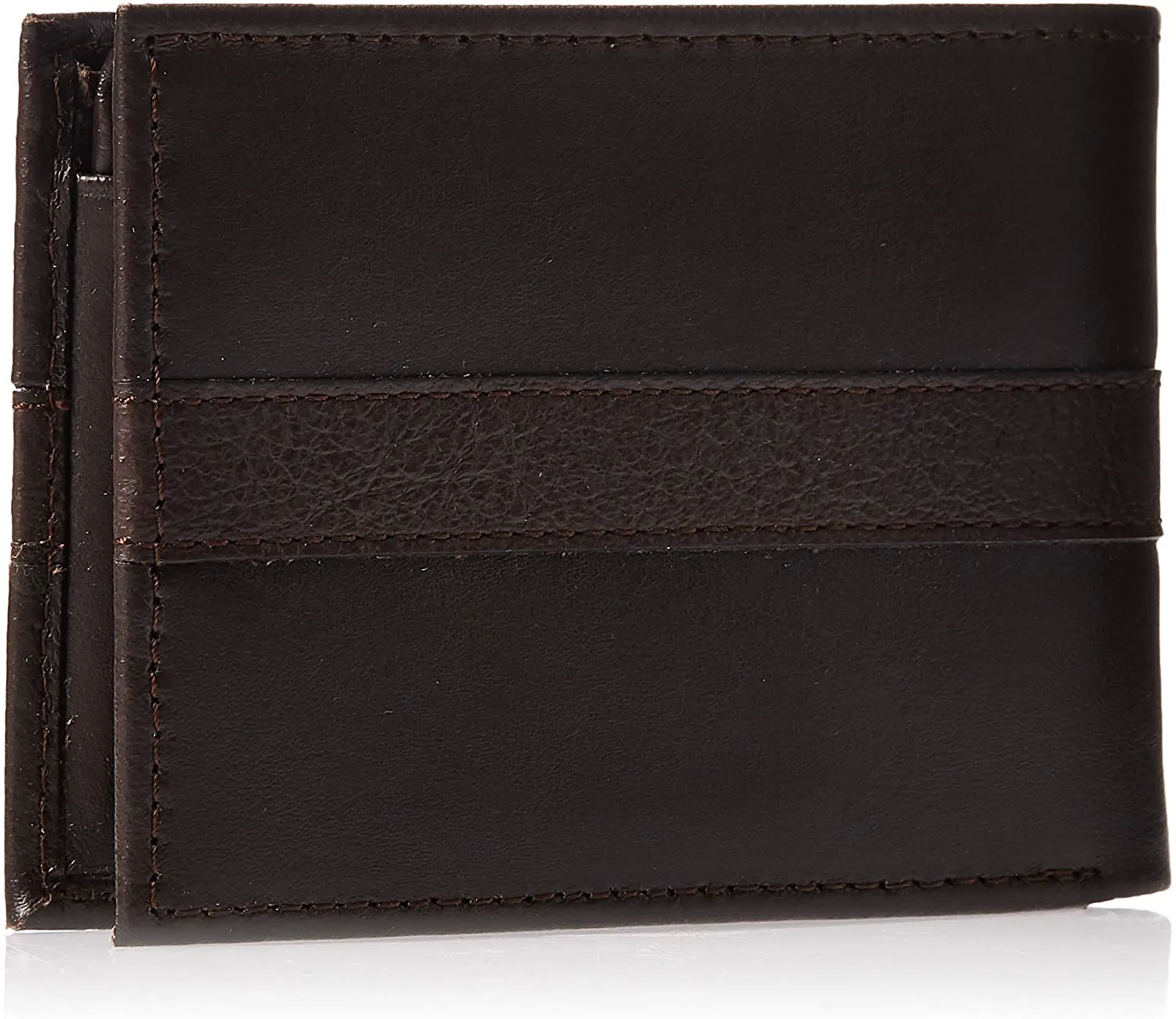 Tommy Hilfiger Men's Leather Slim Bifold Wallet with 6 Credit Card Pockets and Removable ID Window 31TL22X062