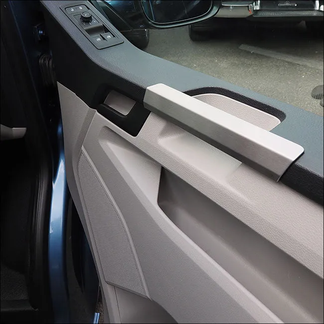 VW T6 Transporter Gear Surround & Grab Handles Bundle Stainless Steel