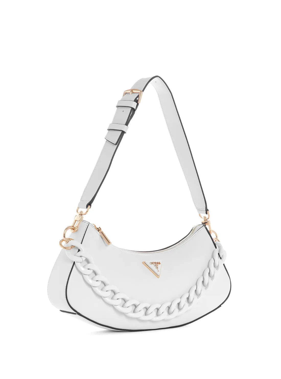 White Corina Shoulder Bag