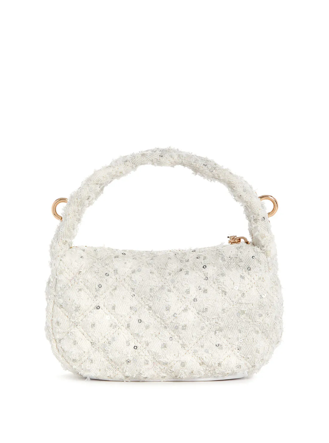 White Rianee Mini Hobo Bag