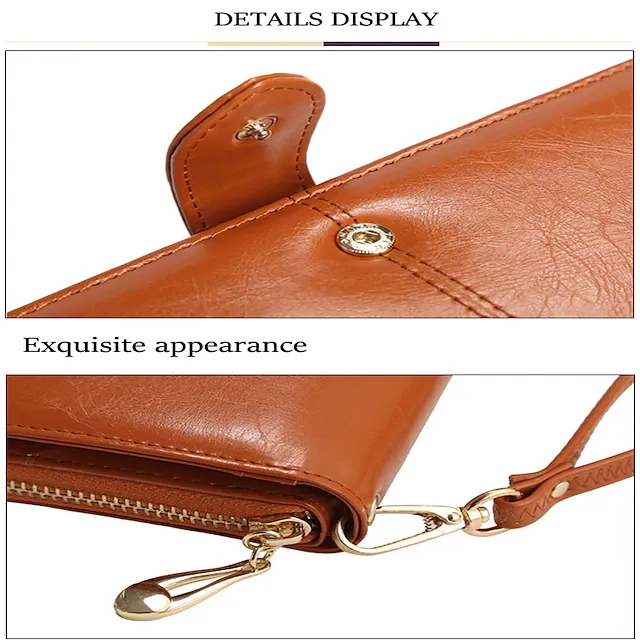 Women's Wallet Credit Card Holder Wallet PU Leather